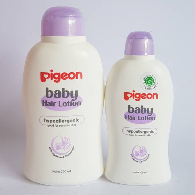 pigeon baby hair lotion