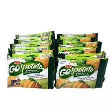 

SIANTAR TOP GO! POTATO 500 / GO POTATO 500 1 RENCENG ISI 20 PCS @10 GRAM