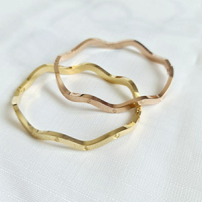 Gelang Titanium Gelombang CTR [1pcs]