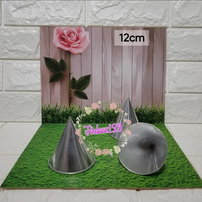 Cetakan Nasi Tumpeng Mini Loyang Nasi Tumpeng Mini Polos Ukuran 12cm