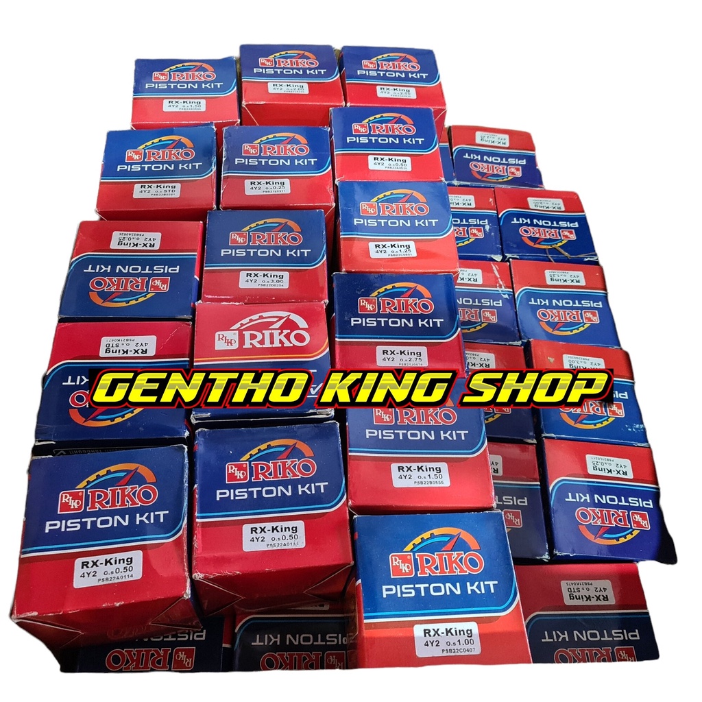 Piston Kit RXK RX KING RIKO oversize STD 25 50 75 100 125 150 175 200 225 250 300