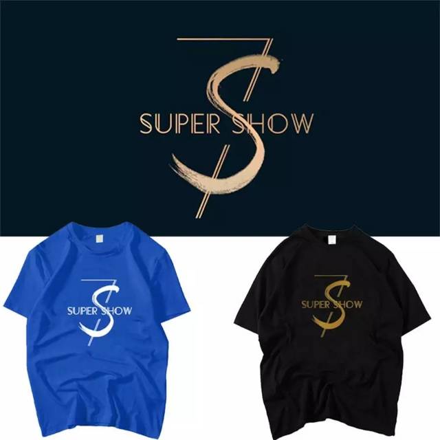 KAOS KPOP SUJU SUPER JUNIOR SUPER SHOW KEREN~READY LEANGAN PENDEK & PANJANG
