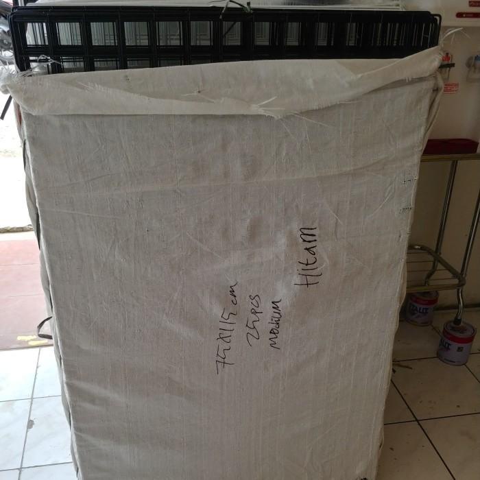 ram kawat dinding pajangan hp 115x75cm HITAM