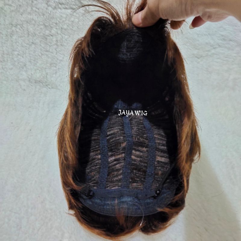 Wig Pendek Rambut Palsu Buat Pria Dan Wanita