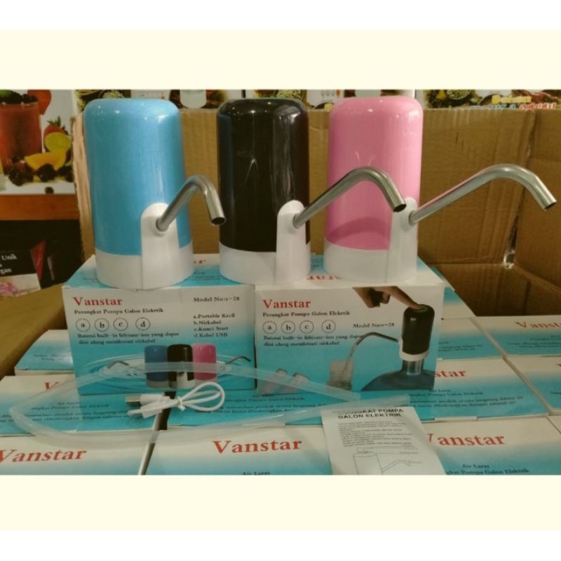 pompa galon elektrik vanstar