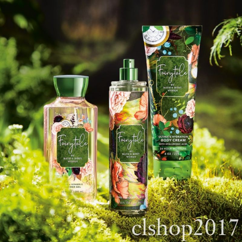 BATH &amp; BODY WORKS BBW FAIRYTALE FAIRY TALE SERIES MIST LOTION SHOWER GEL BODY CREAM HAND CREAM SHOWER GEL BODY CREAM LOTION MIST WASH WALLFLOWER ROOMSPRAY SCENTPORTABLE GENTLE GEL DEEP CLEANSING GENTLE FOAMING CREAMY LUXE