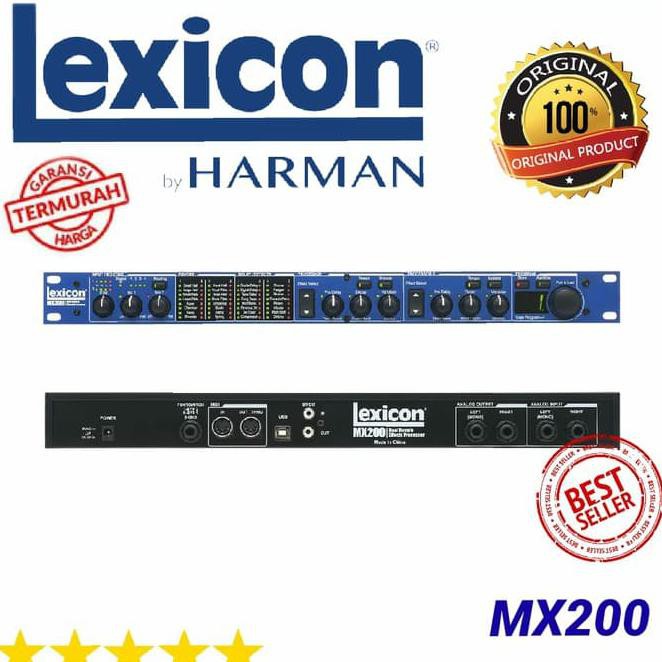 Effect Vocal Lexicon Mx 200 (Original)