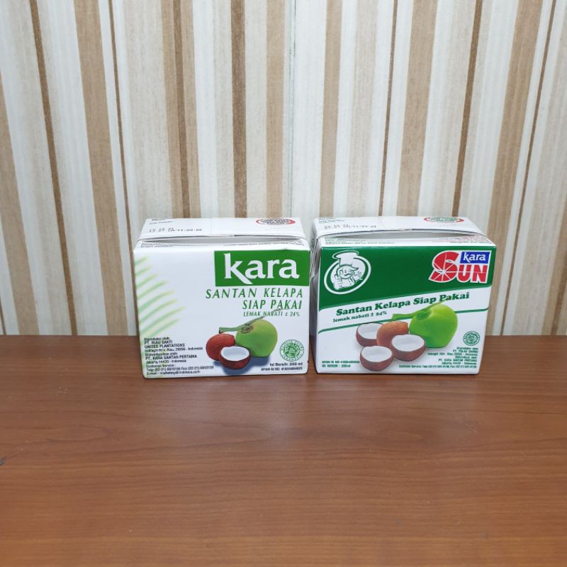

Kara / Sun Kara Santan Kelapa Siap Pakai 200ml