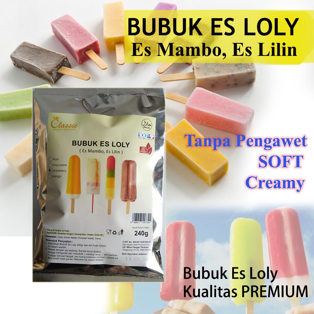 

Bubuk Es Loly ( Es Mambo, Es Lilin ) 240gr