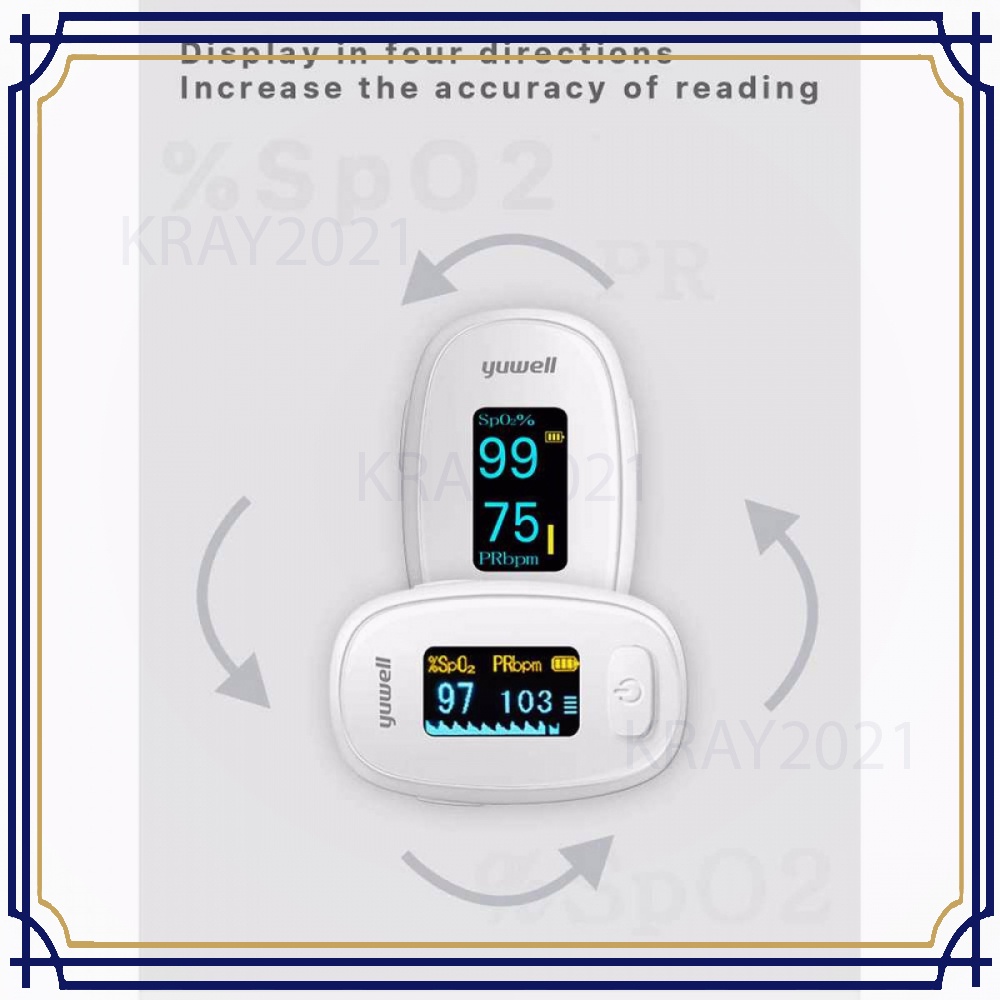 Alat Pengukur Detak Jantung Oksigen Pulse Oximeter - HL486