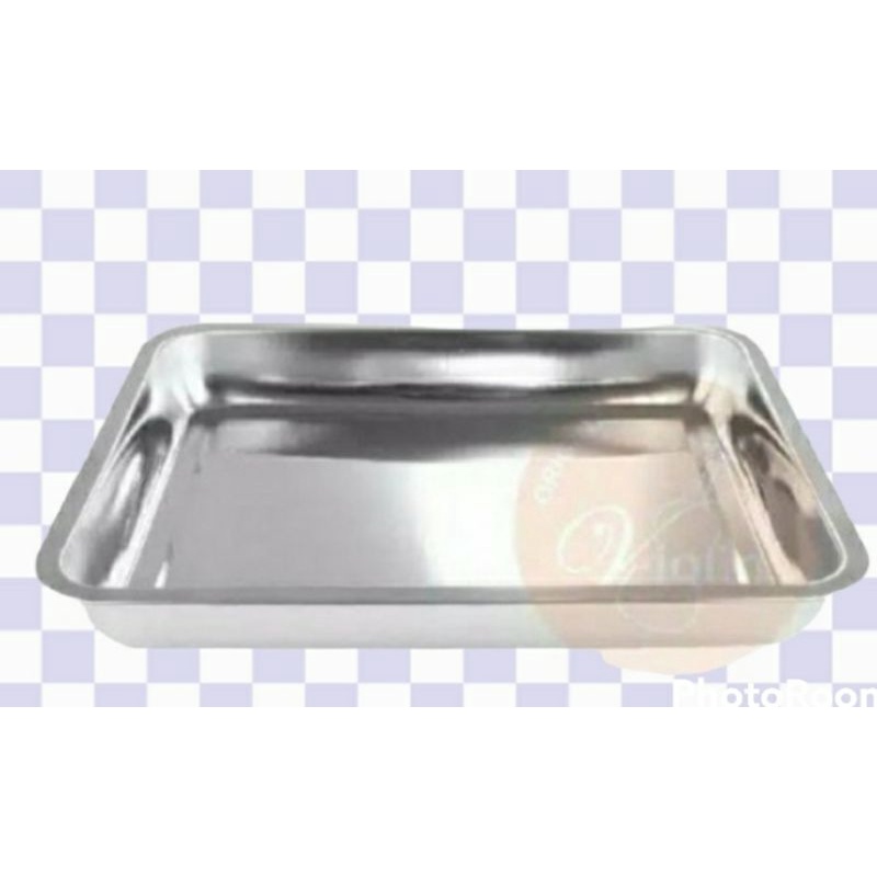 NAMPAN STAINLESS SEGI UKURAN 26x19 CM