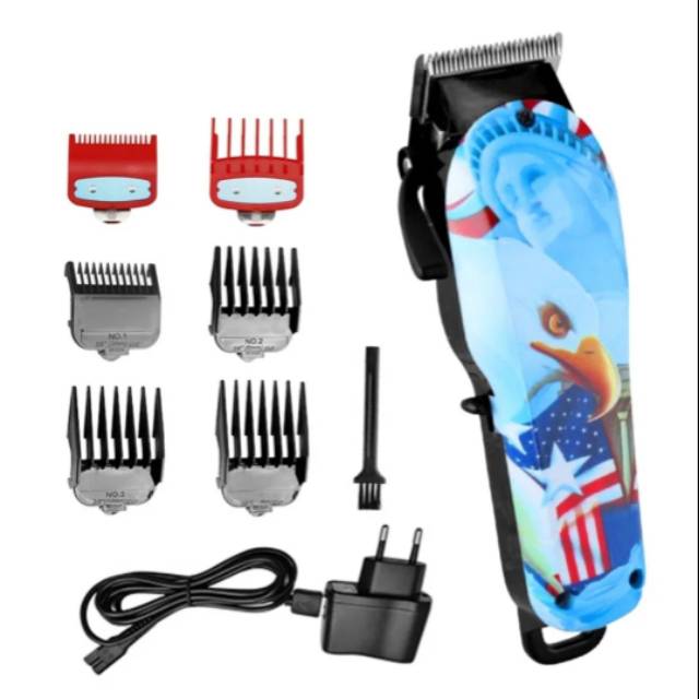 Kemei KM-831 Hair Clipper Rechargeable Alat Mesin Cukur Rambut KM831 Original