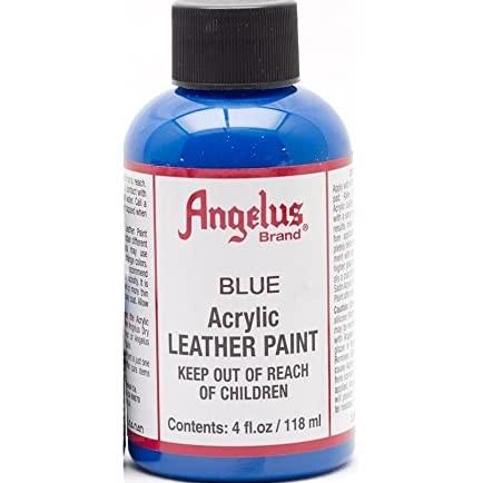 

Angelus Blue Acrylic Leather Paint Cat Bahan Kulit 4 Oz 118ML USA ---READY---