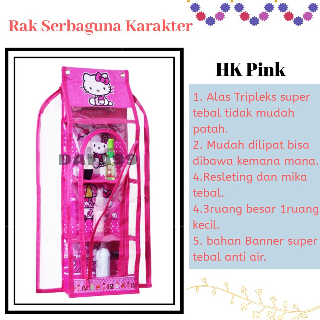 rak kosmetik serbaguna multifungsi murah