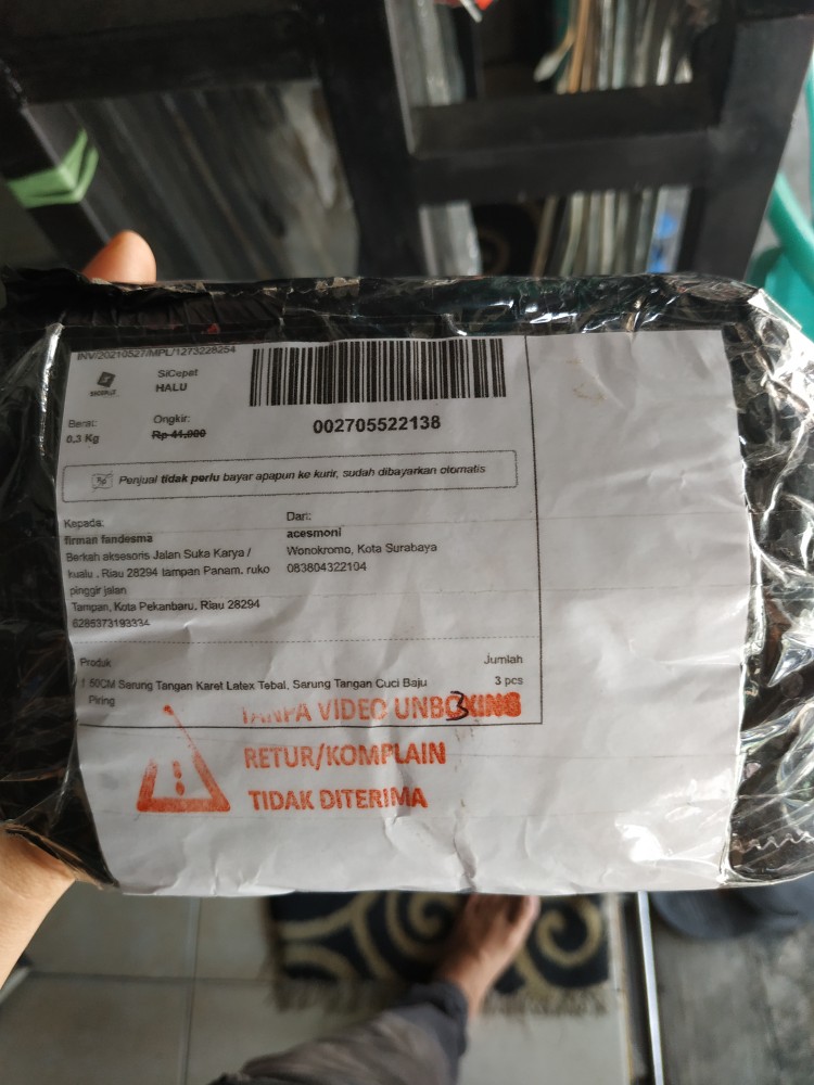 Sarung Tangan Karet Latex Panjang Tebal Cuci Piring 50 Cm Premium