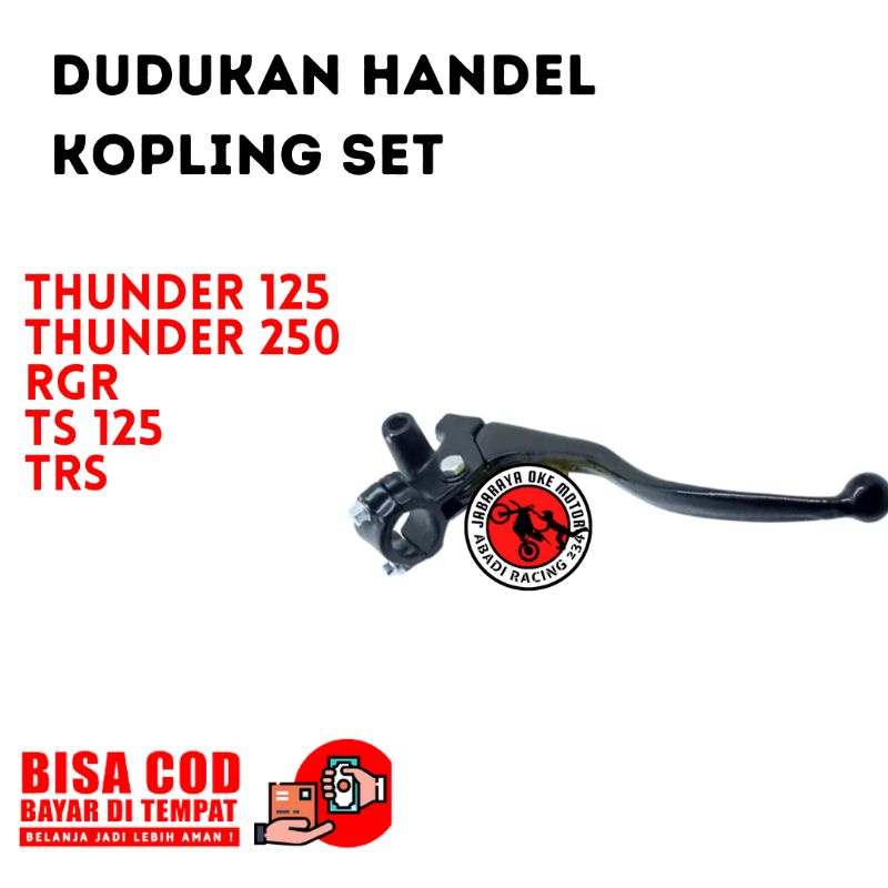 DUDUKAN HANDEL KOPLING SET THUNDER 125 THUNDER 250 RGR TS 125 TRS TRZ SET BEST QUALITY PRODUK BAHAN 