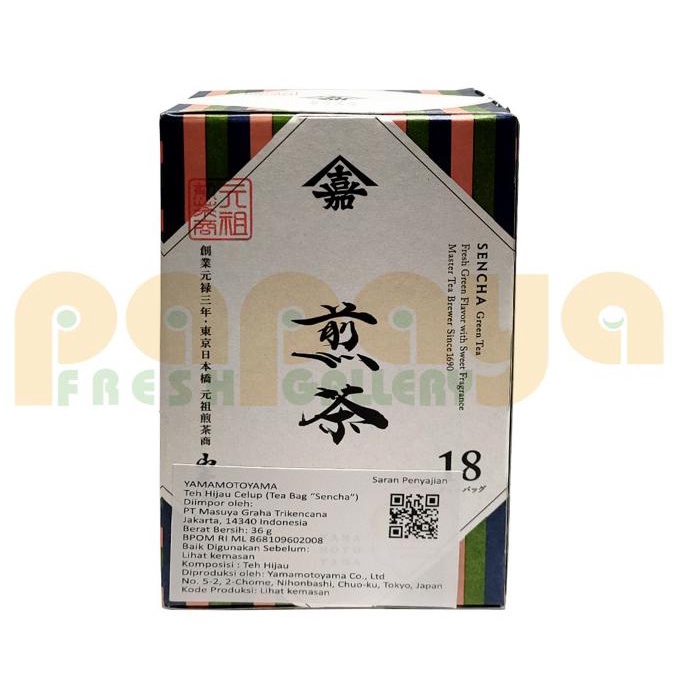 

[[BISA COD]] YAMAMOTOYAMA TEA BAG SENCHA 36GR 18'S BOX BIG SALE Kode 952
