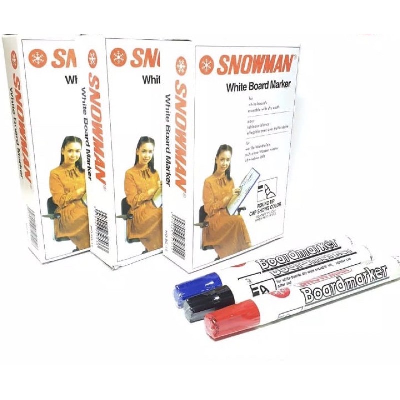 

Spidol papan tulis Snowman BG-12