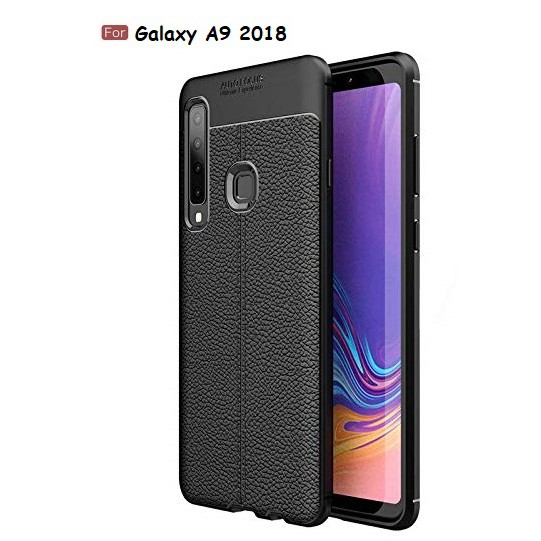 Case Samsung Galaxy A9 2018 AutoFocus Carbon Silikon