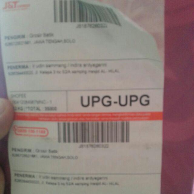 Dress Tunik Batik Genes Serut Parang