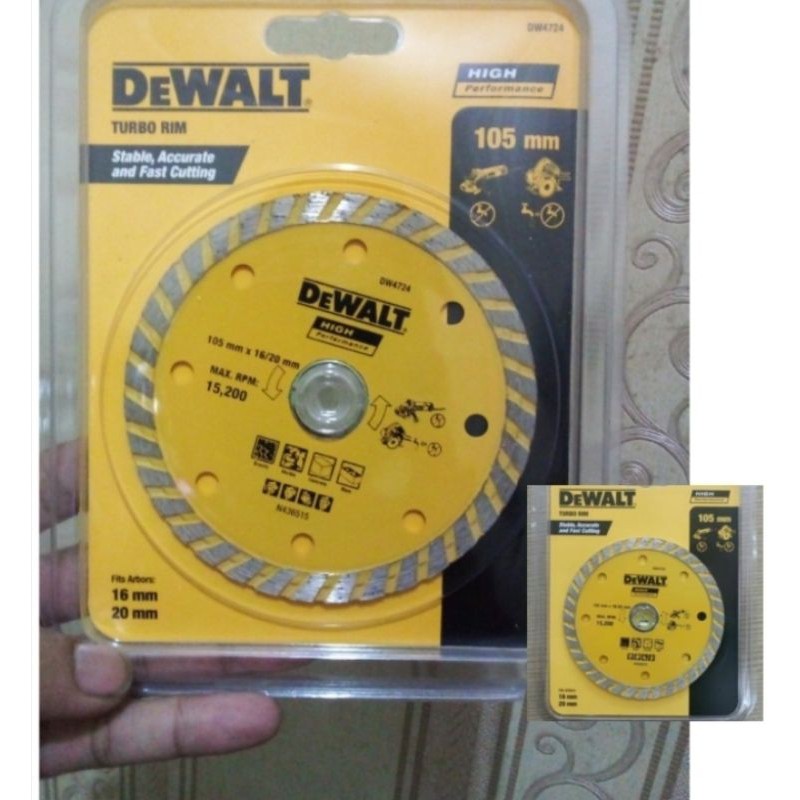 Mata grinda 4" Dewalt ( DW4724 ) Dewalt potong keramik-granit 105mm