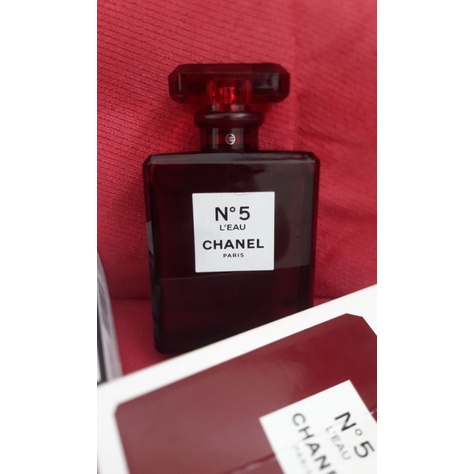 SALE Parfume original Chanel No 5 RED Edition(PRELOVED)
