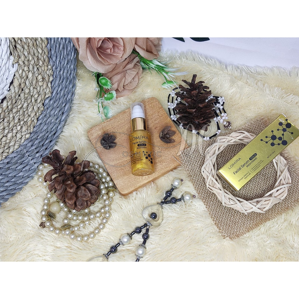 SERUM WAJAH GOLD LOMIRA/LOMIRA FACIAL SERUM GOLD/SERUM WAJAH MURAH