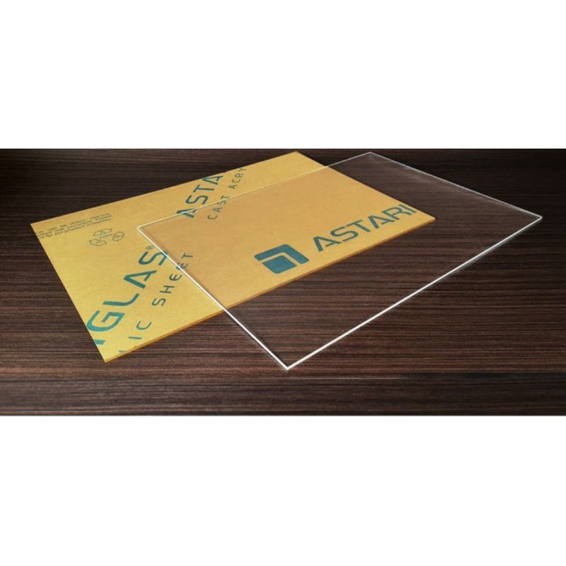 

Acrylic Potong Custom 2 mm Bening