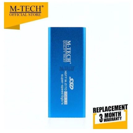 Ssd m2 enclosure m-tech sata ngff usb 3.0 5Gbps aluminum - Casing m.2 b-key external