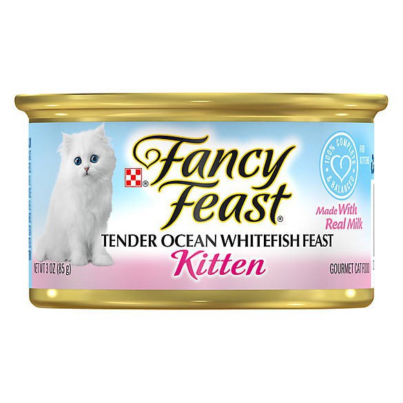 Fancy Feast (tender Ocean white Fish Feast) (kitten) (85gr) (wet food)