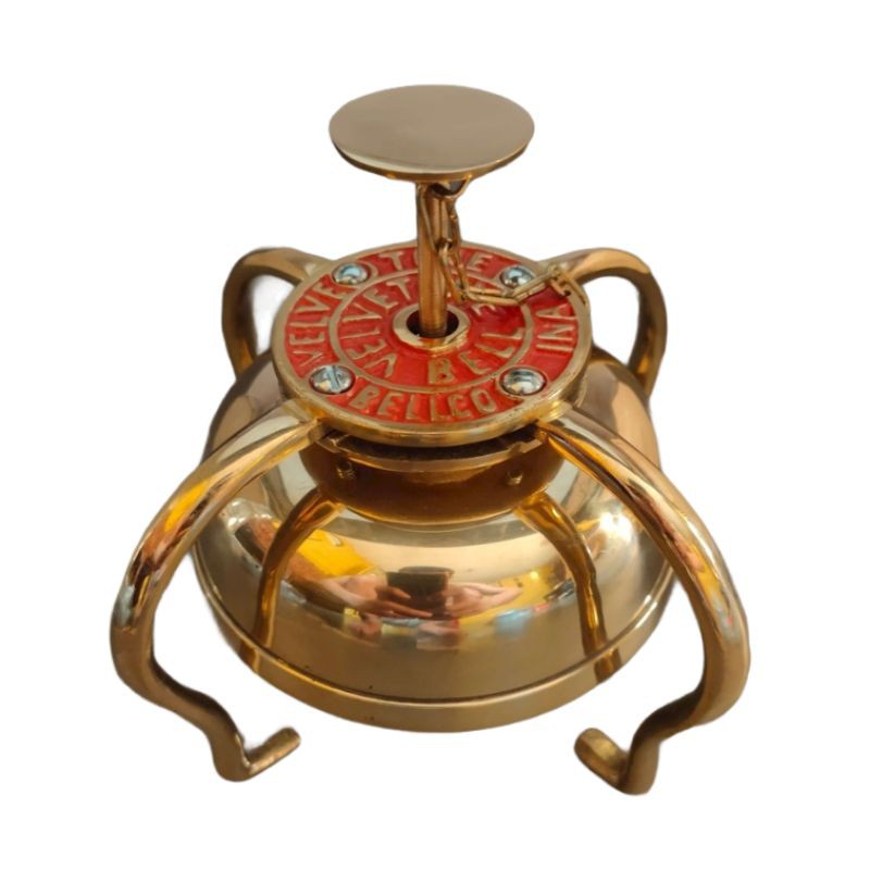 Bel Andong Dokar Lonceng Sepeda Onthel Kuningan - Polished Brass