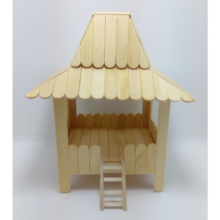 Jual CODE559 terpercaya Prakarya Maket Miniatur Rumah Adat Jawa / Joglo