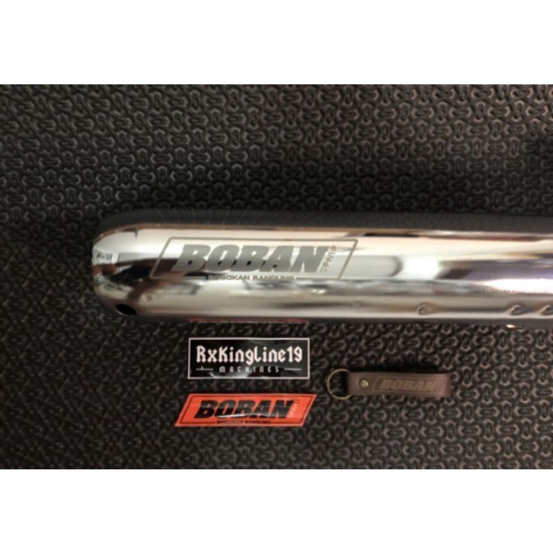 Boban Nuklir knalpot rx king, rx s laser terbaru (bobokan bandung)
