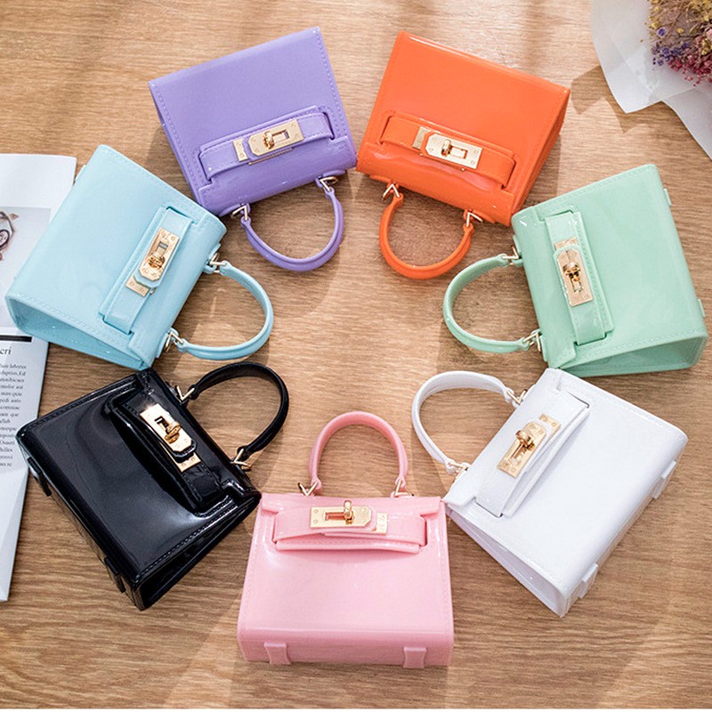 BRGUNIK Tas Mini Jelly Fashion Import Selempang Tas Mini Rubber Fashion WD013