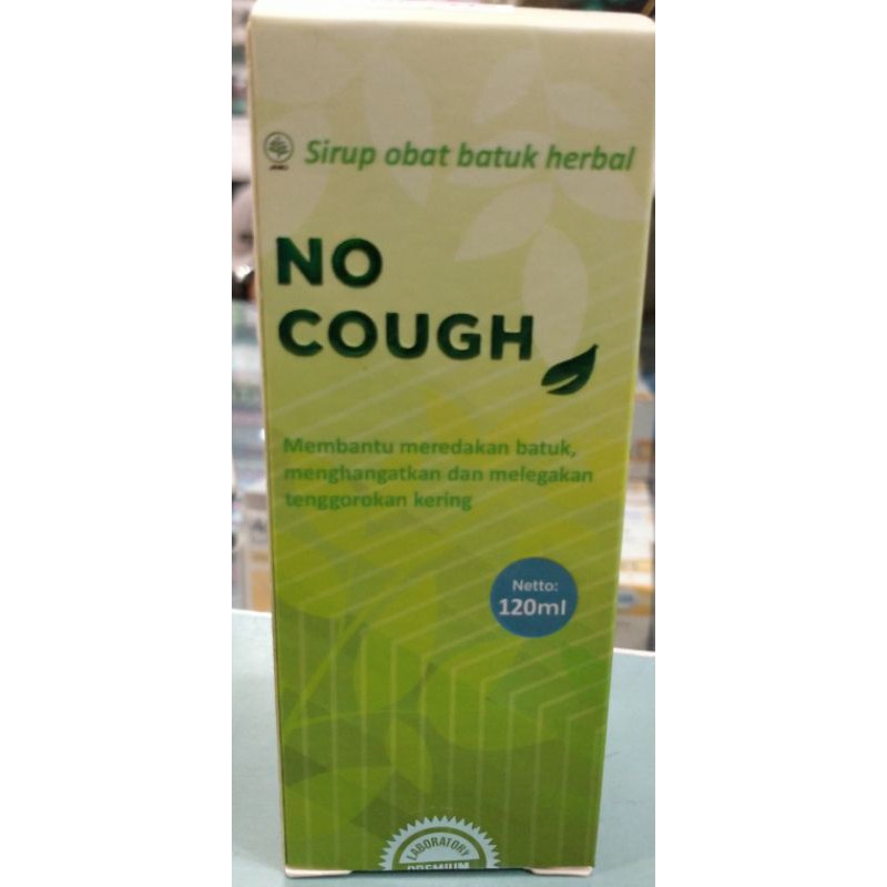 

no cough sirup