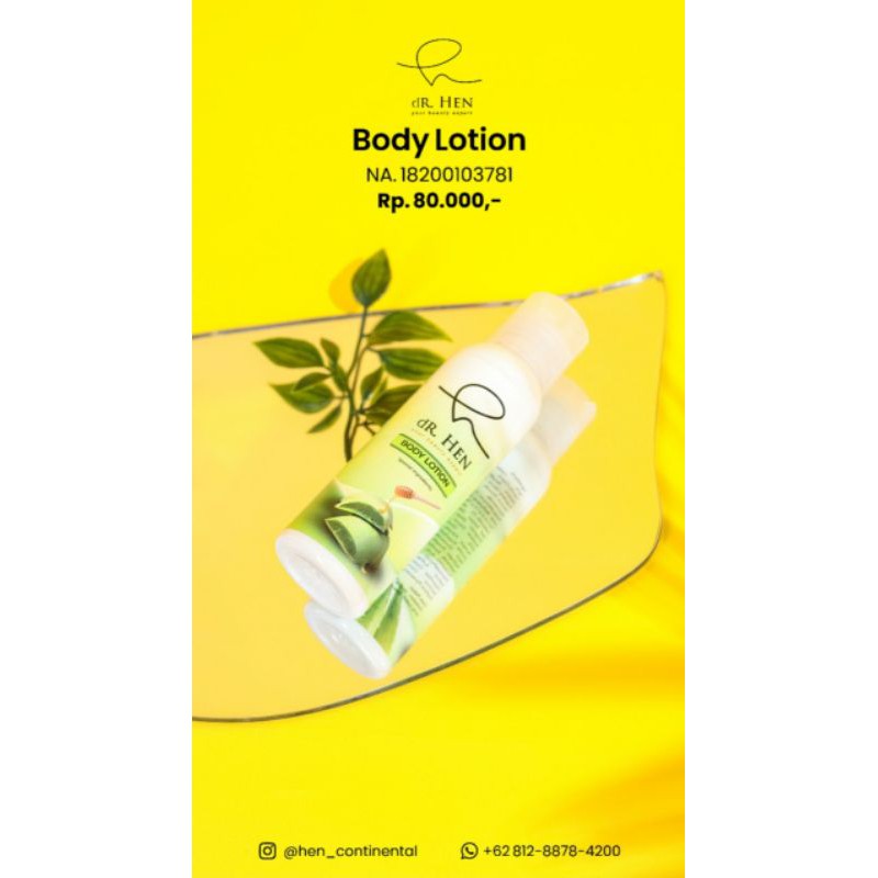 Lotion dr.hen