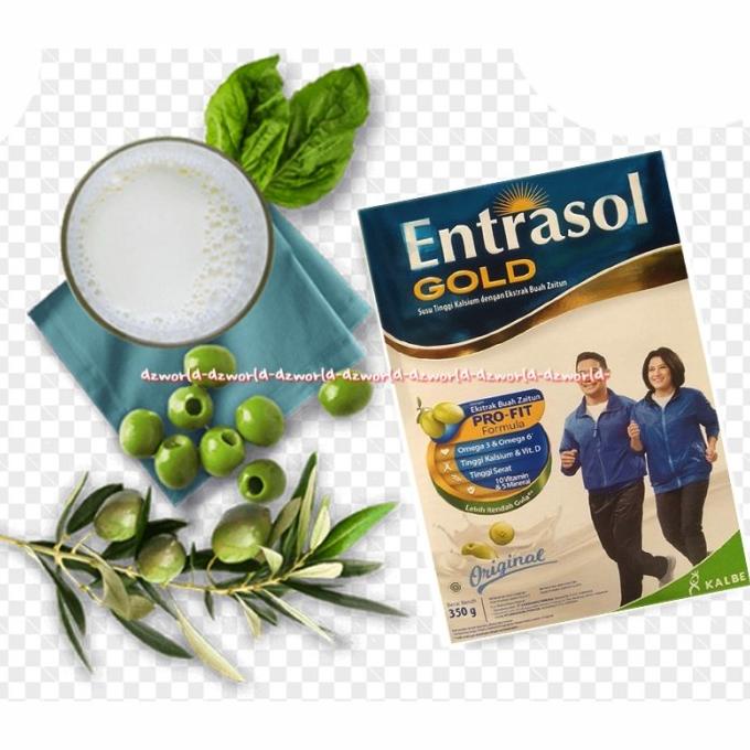 

Susu Entrasol Gold High Kalsium untuk 51+ Plain 370g