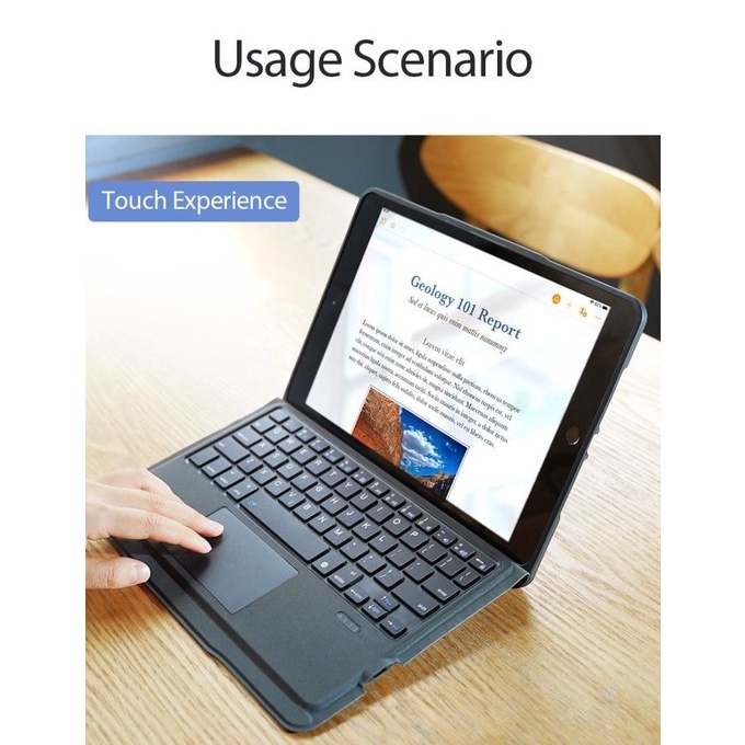Keywi | Wireless Keyboard Case Ipad 8 2020 10.2 Inch Dux Ducis