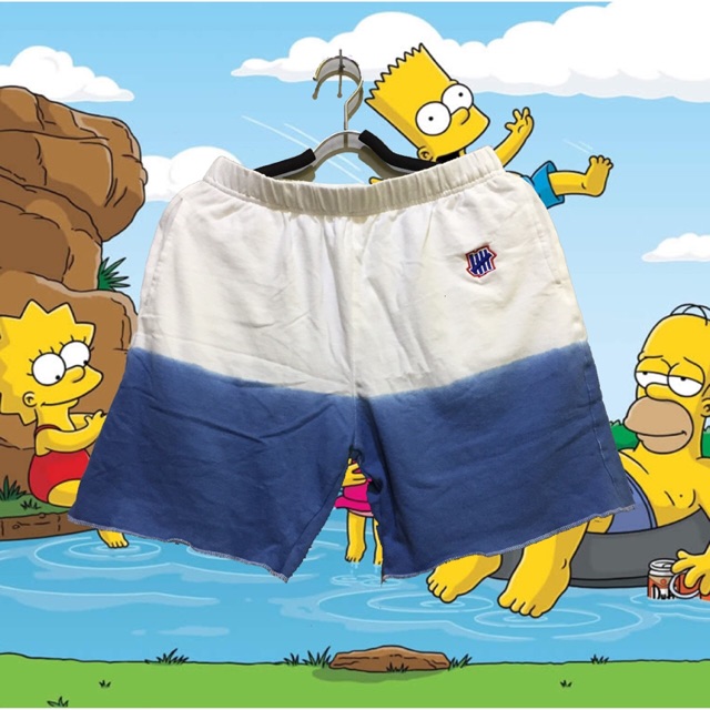 CELANA PENDEK SHORTPANTS UNDEFEATED WASHING BLUE