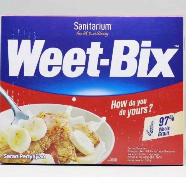 

Sanitarium Cereal Weet Bix 750gr