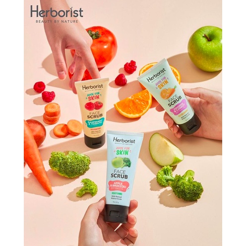 Herborist Juice for Skin | Body Serum 180ml / Face Scrub 60ml / Exfoliating Scrub