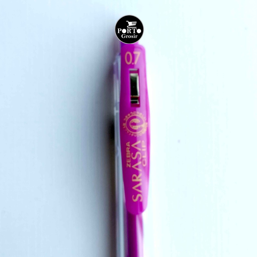 

Zebra Sarasa Clip 0.5 1.0 Pulpen Warna 05 10 Ballpoint Retractable