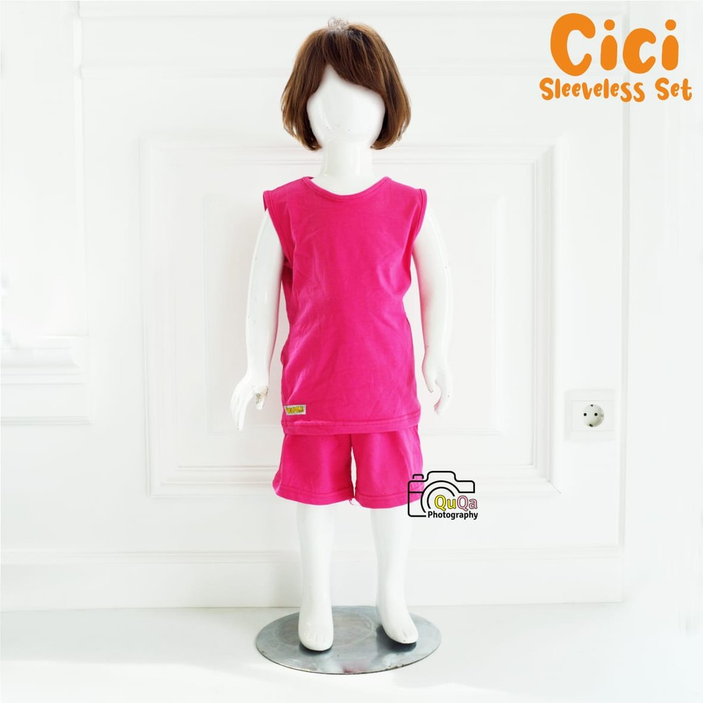 Baju Setelan Kaos Yukensi U Can See Harian Anak Bayi Perempuan Cewek Cici Set Pineapple / T Shirt