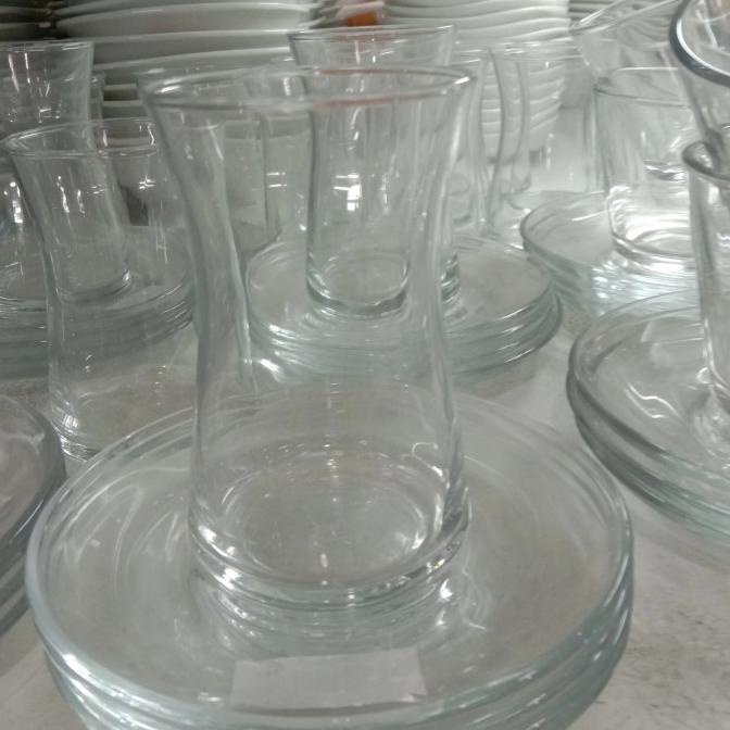 #@#@#@#@] GELAS LEPEK KACA SET