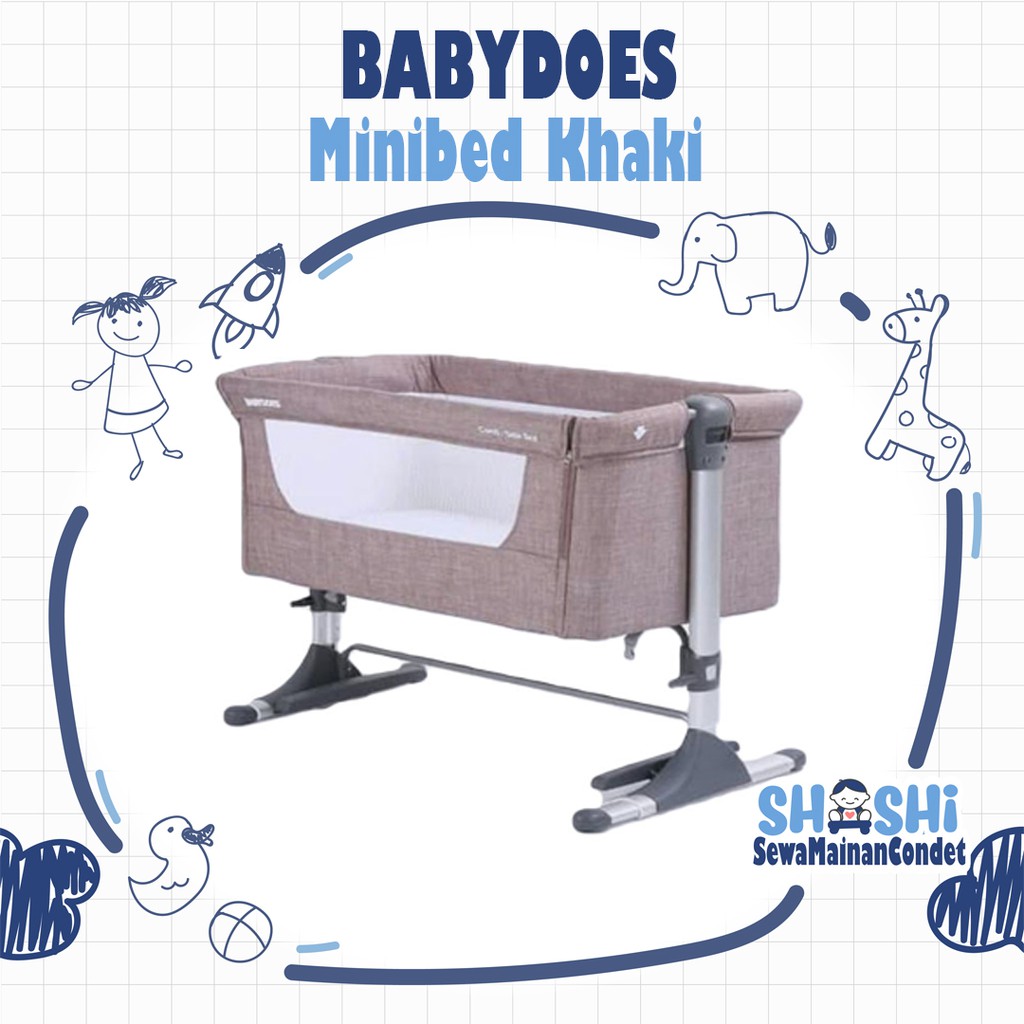 Sewa Baby Does Mini Bed Khaki