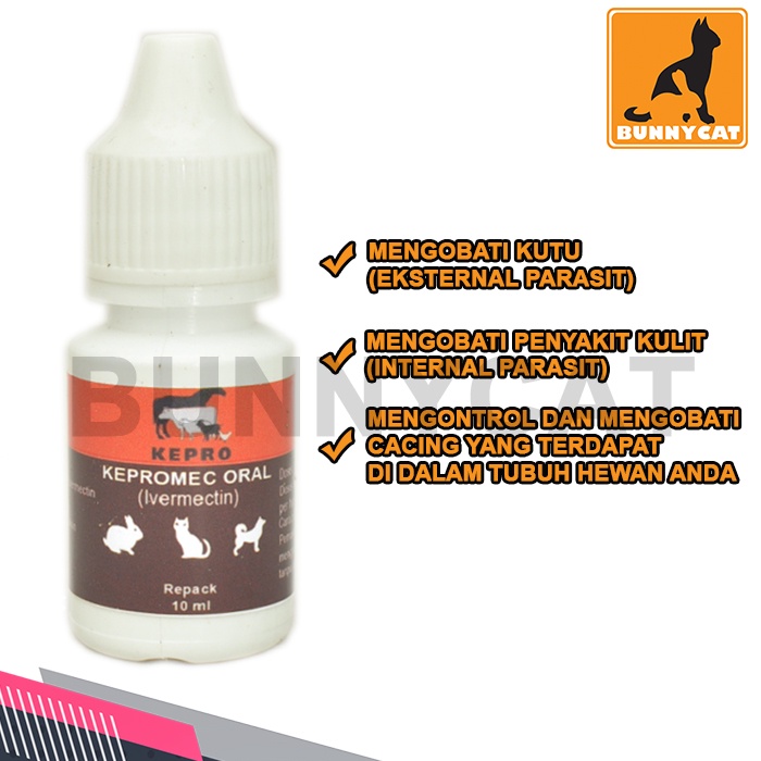 Jual KEPROMEC ORAL 10ml - Obat Scabies, Kutu, Tungau, Cacing, Parasit ...