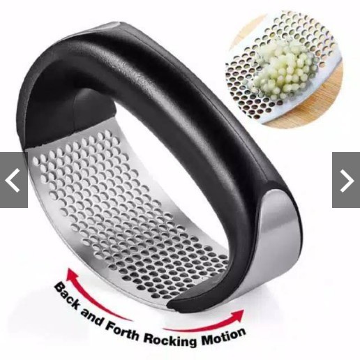 GARLIC PRESS CRUSHER HAND HELD STAINLESS PENGHANCUR BAWANG PUTIH DAPUR