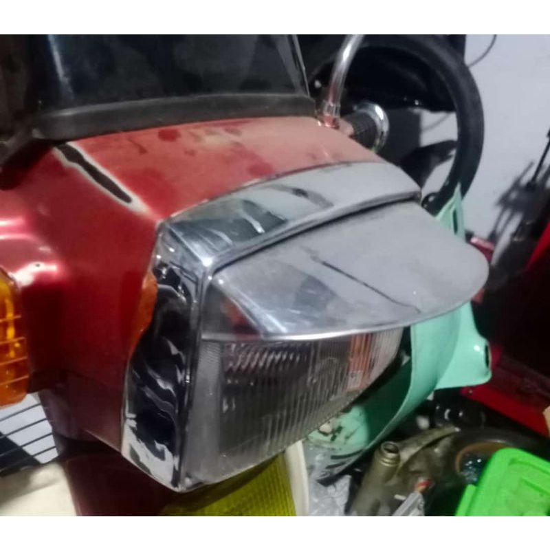 topi pet lampu depan suzuki rc80 rc100