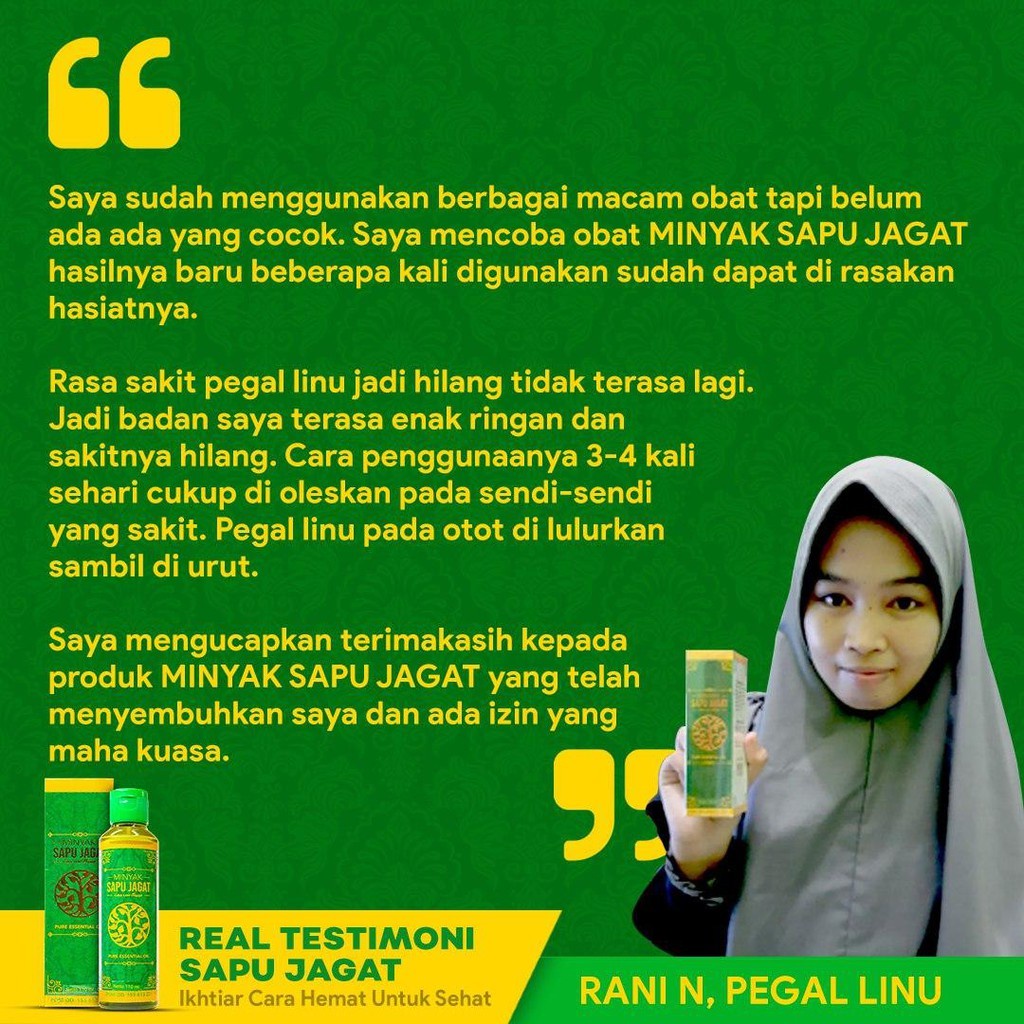 Minyak Sapu Jagat - Obat Gosok Kaki Bengkak, Obat Kaki Bengkak Keseleo, Obat Pergelangan Kaki