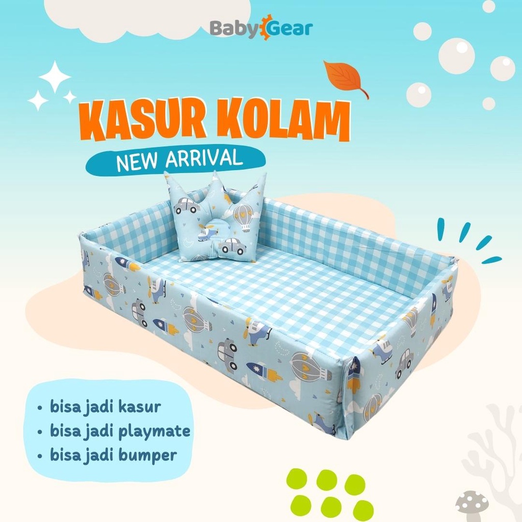 Kasur Bayi Model Kolam - Playing Mat Baby